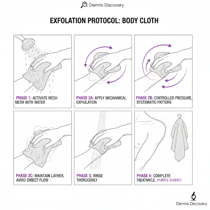 The Forensic Reconstructor | Extended Body Exfoliation Cloth